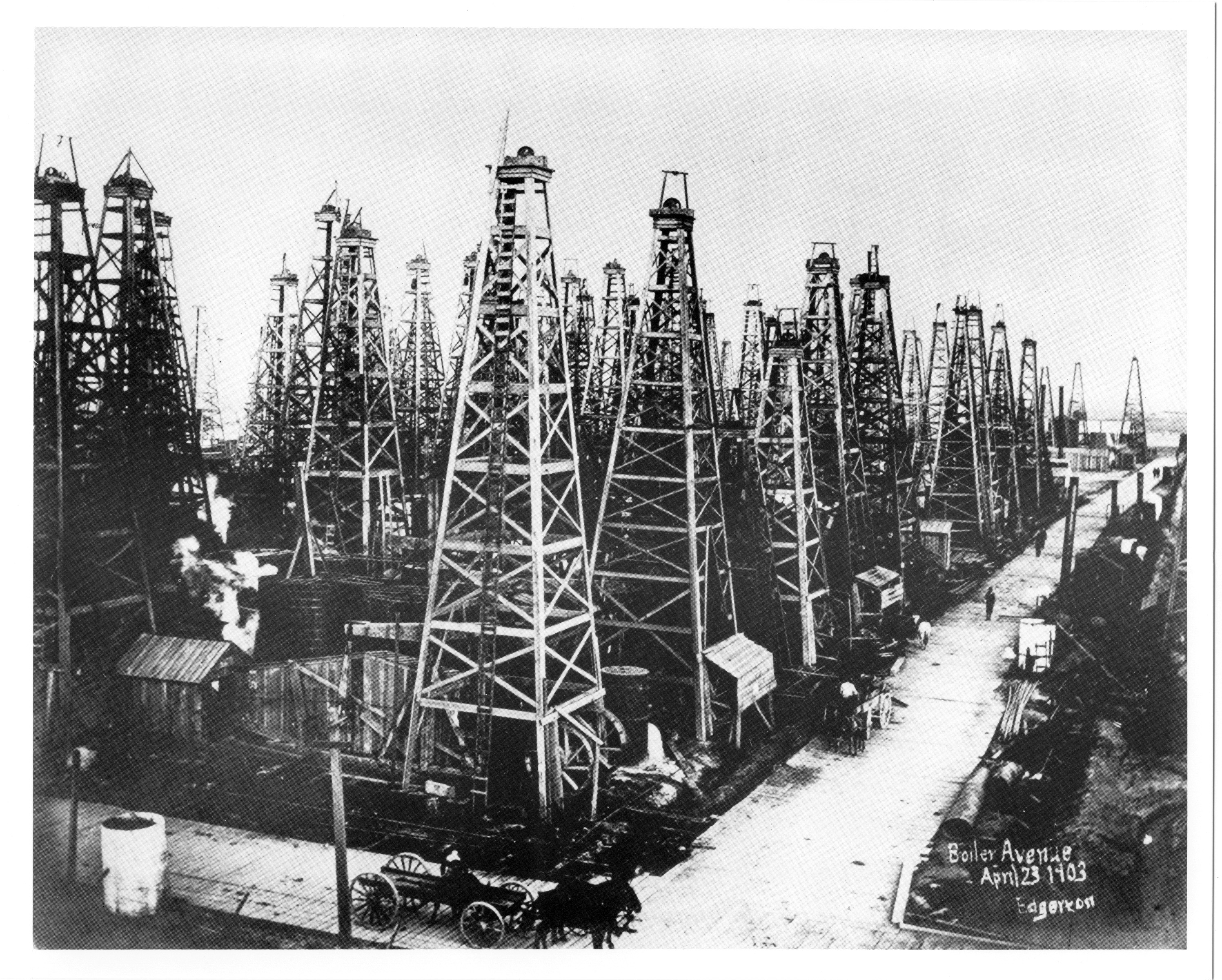 Spindletop during the boom