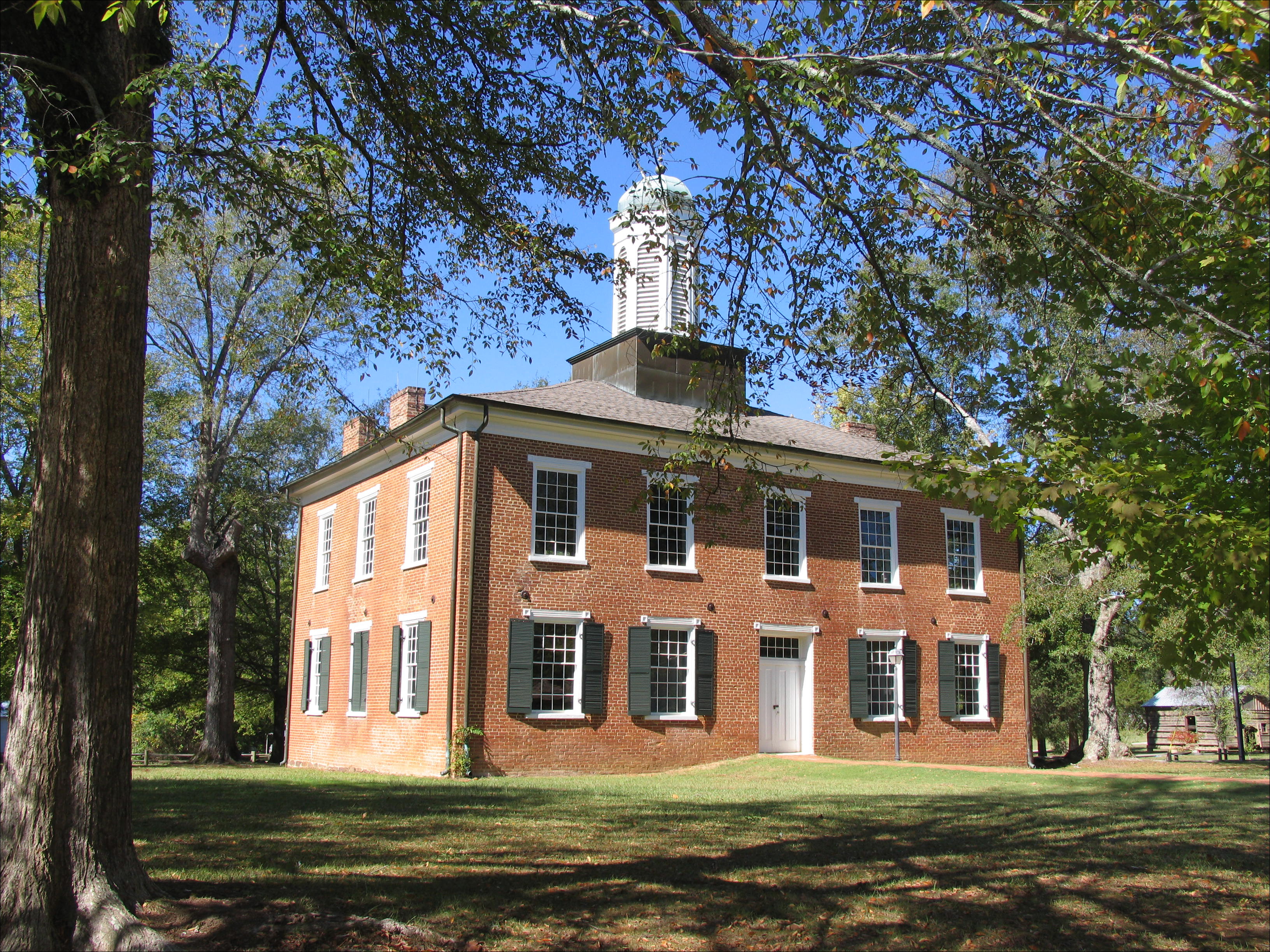 The Jacinto Courthouse built in 1836. Photo courtesy: The Daily Corinthian