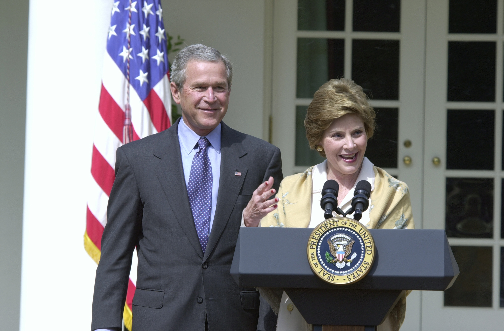 Rose Garden, White House (Photographer: Tami Heilemann, Dept. of the Interior)