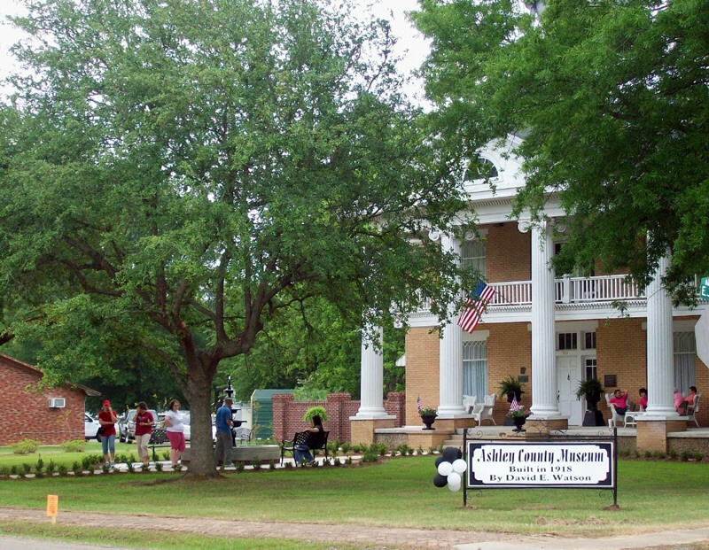 The Ashley County Museum (1918) in Hamburg, Arkansas