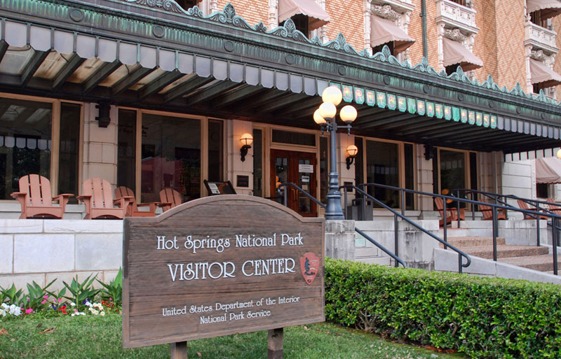 The Hot Springs National Park Visitors Center