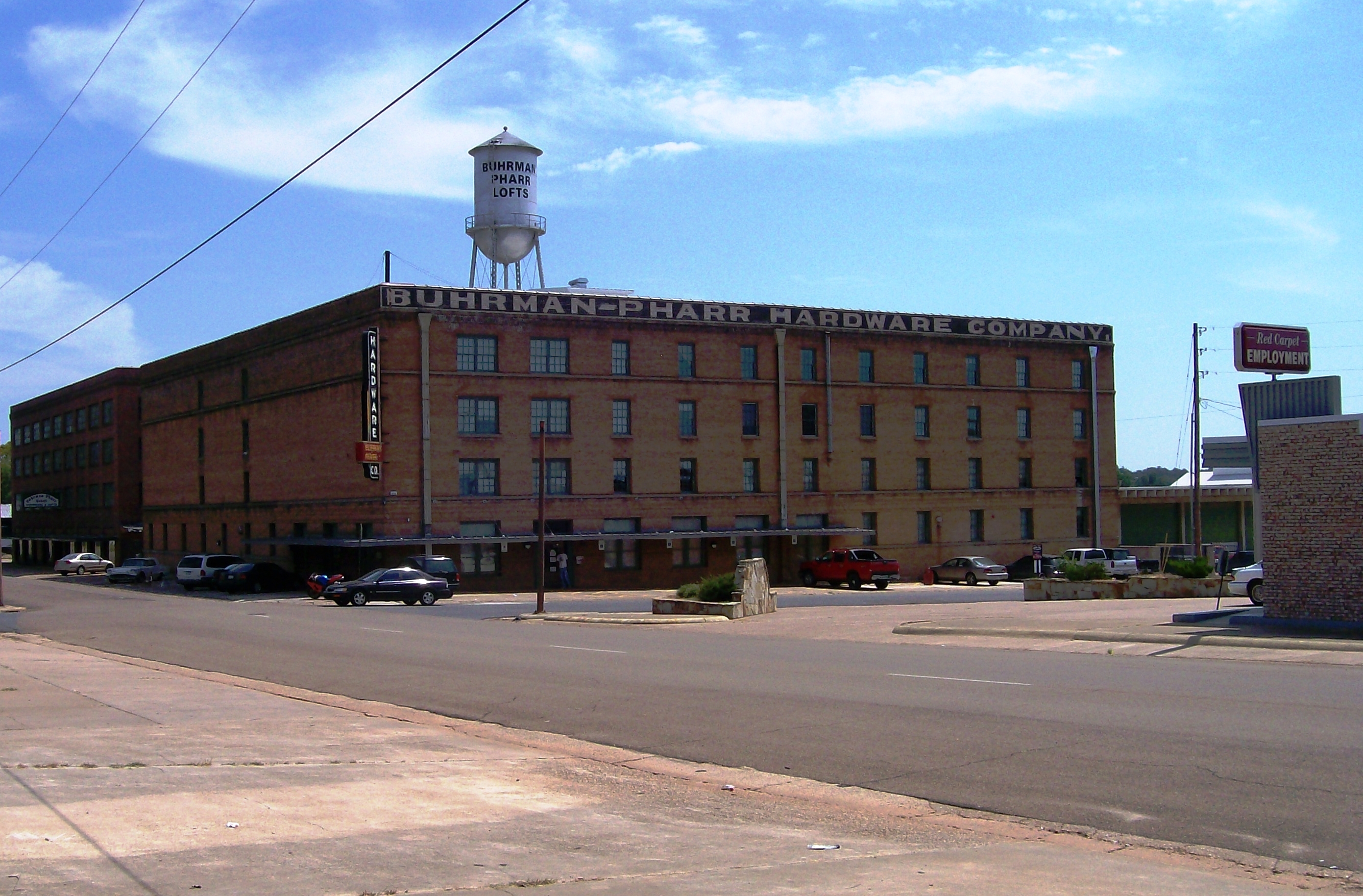 The Buhrman Pharr Hardware Company building is being used as loft apartments, giving new life to the historic building in Texarkana.