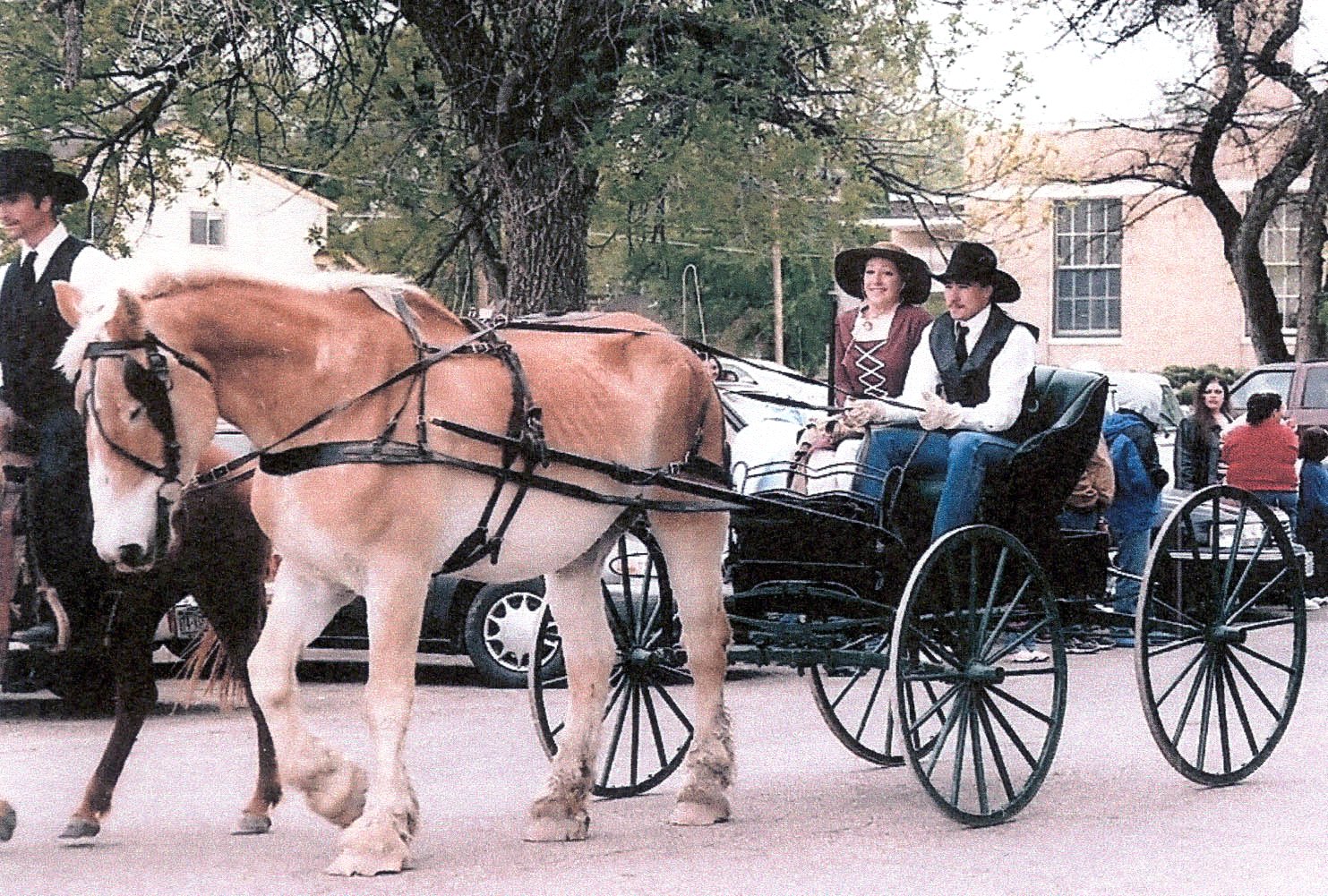 The annual Santa Fe Trail Day is sponsored by Las Animas High School. It features student competitions in square dancing, pioneer-style dress making and costumes, essays on local history, and a community parade.