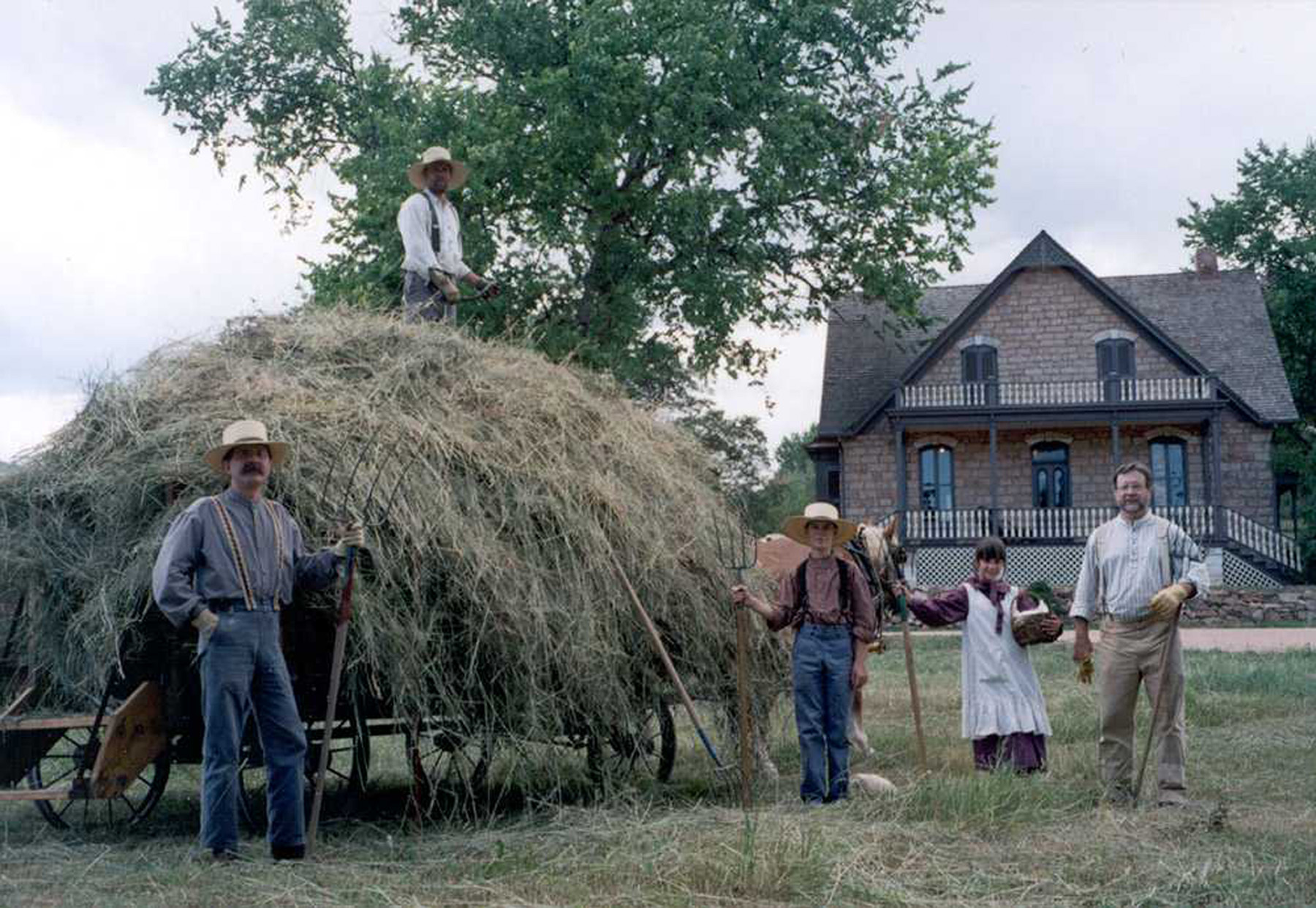 Rock Ledge Ranch House is a living history museum where staff members and volunteers, including “Junior Docents,” interpret community history.