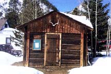 A trapper's cabin in Frisco, Colorado