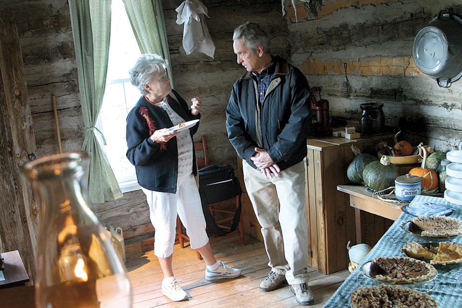 Clear Creek History Park in Golden, Colorado, includes buildings that were once part of the 1878 Pearce Homestead.