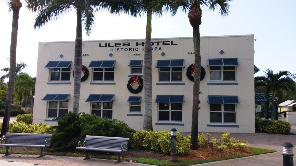 The Liles Hotel (1926), once a popular hotel and camping site along the Imperial River, was renovated by the City of Bonita Springs in 2006. It now houses the city’s Code Enforcement Division, as well as the Bonita Springs Historical Society's historic resource center and exhibits.