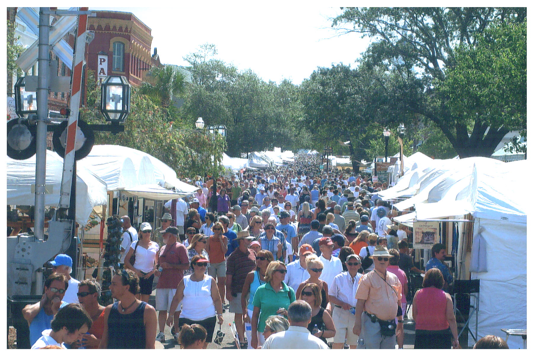 The annual Isle of Eight Flags Shrimp Festival takes place in the downtown Fernandina Beach Historic District