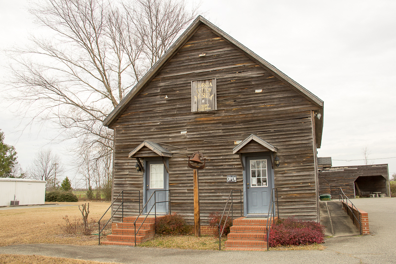 The Georgia State Cotton Museum in Vienna is housed in a former one-room schoolhouse restored by the Vienna Historic Preservation Society.
