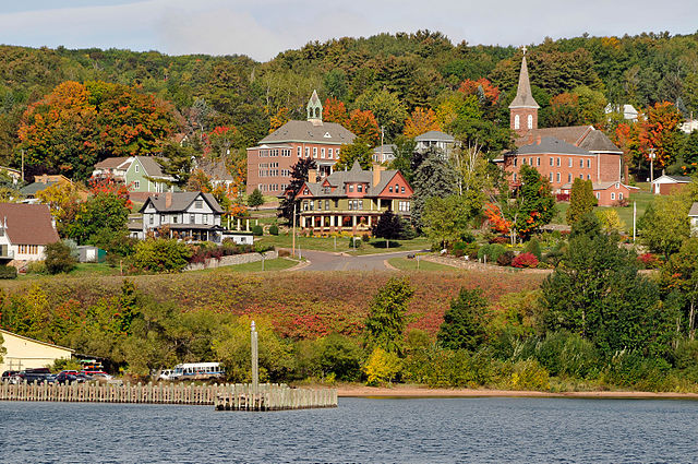 Historic Bayfield is located on the shores of Lake Superior.