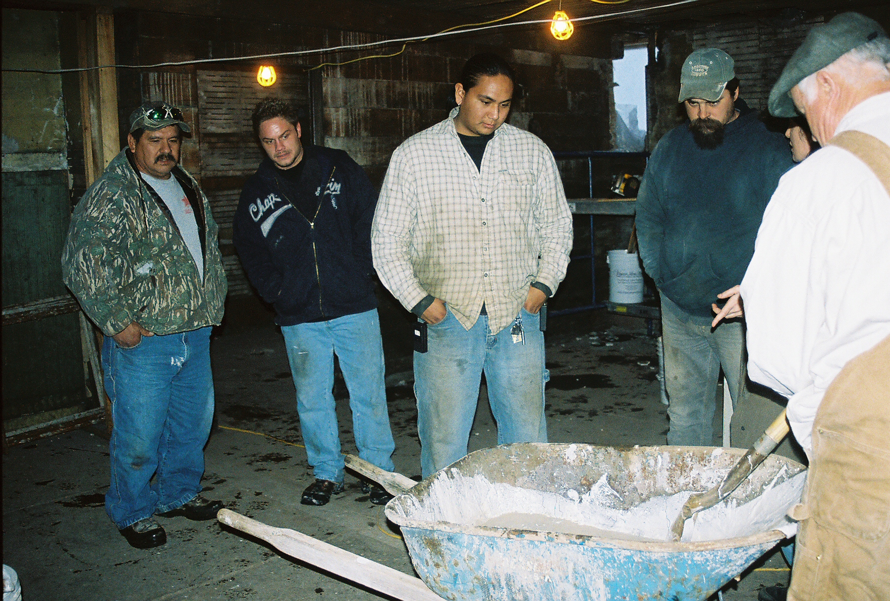 Lac du Flambeau historic building restoration workshop.