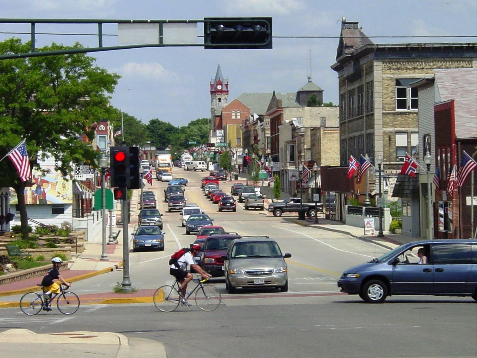 Historic downtown Stoughton.