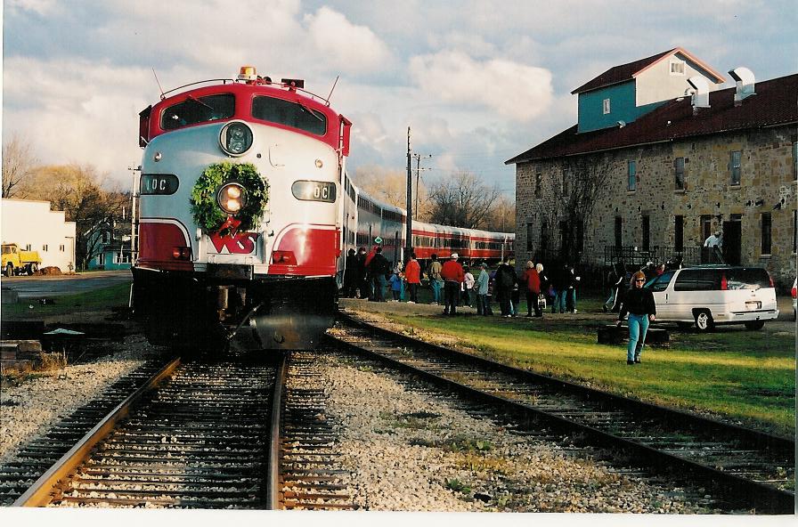 Mazomanie became a local center of commerce following the arrival of the railroad in 1856, leading to development of industries like the Lynch and Walker Flouring Mill, now used as a restaurant.