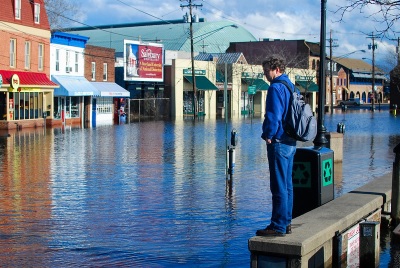 Flooding in Annapolis, Maryland.