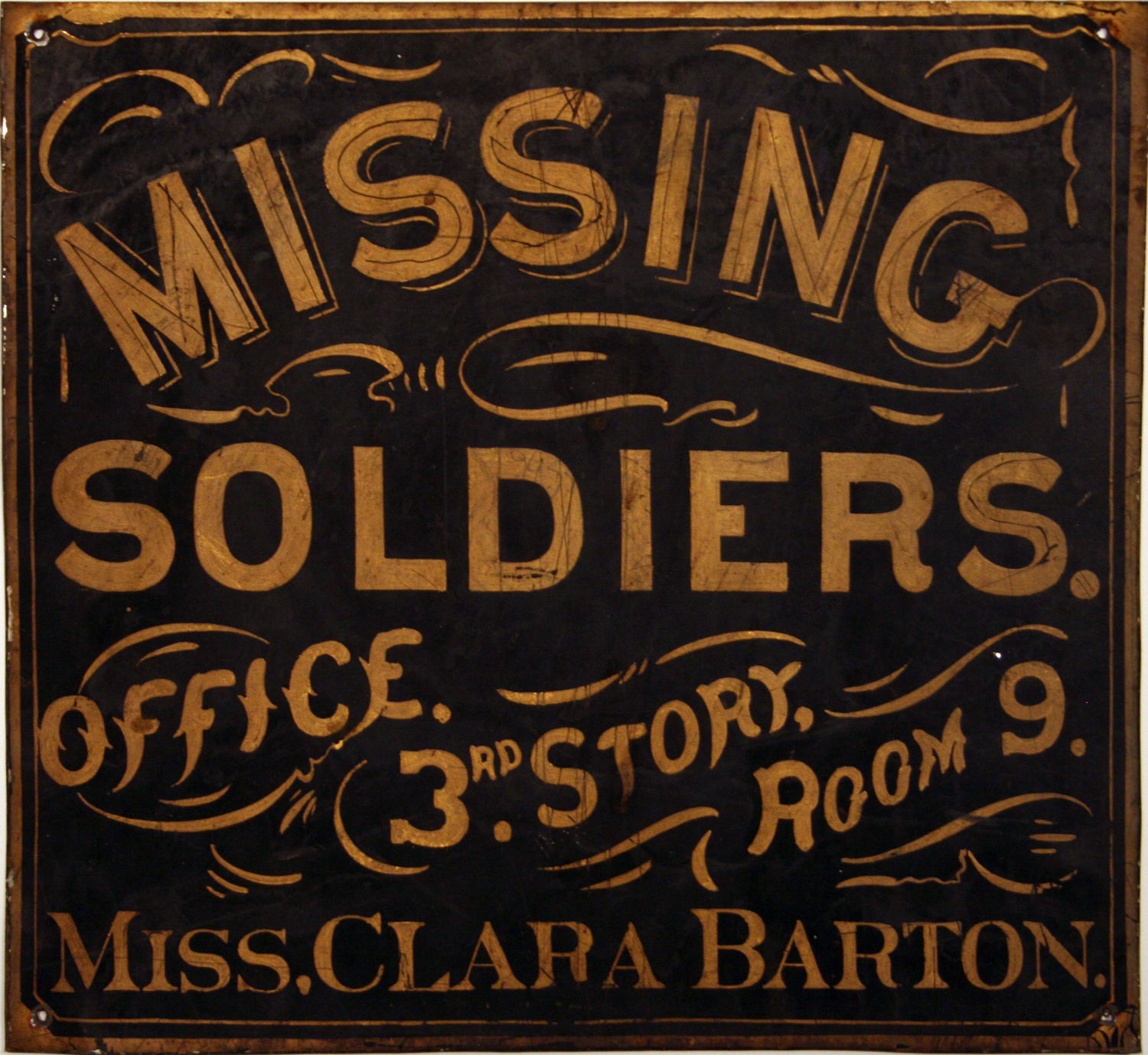 Clara Barton Missing Soldiers Office