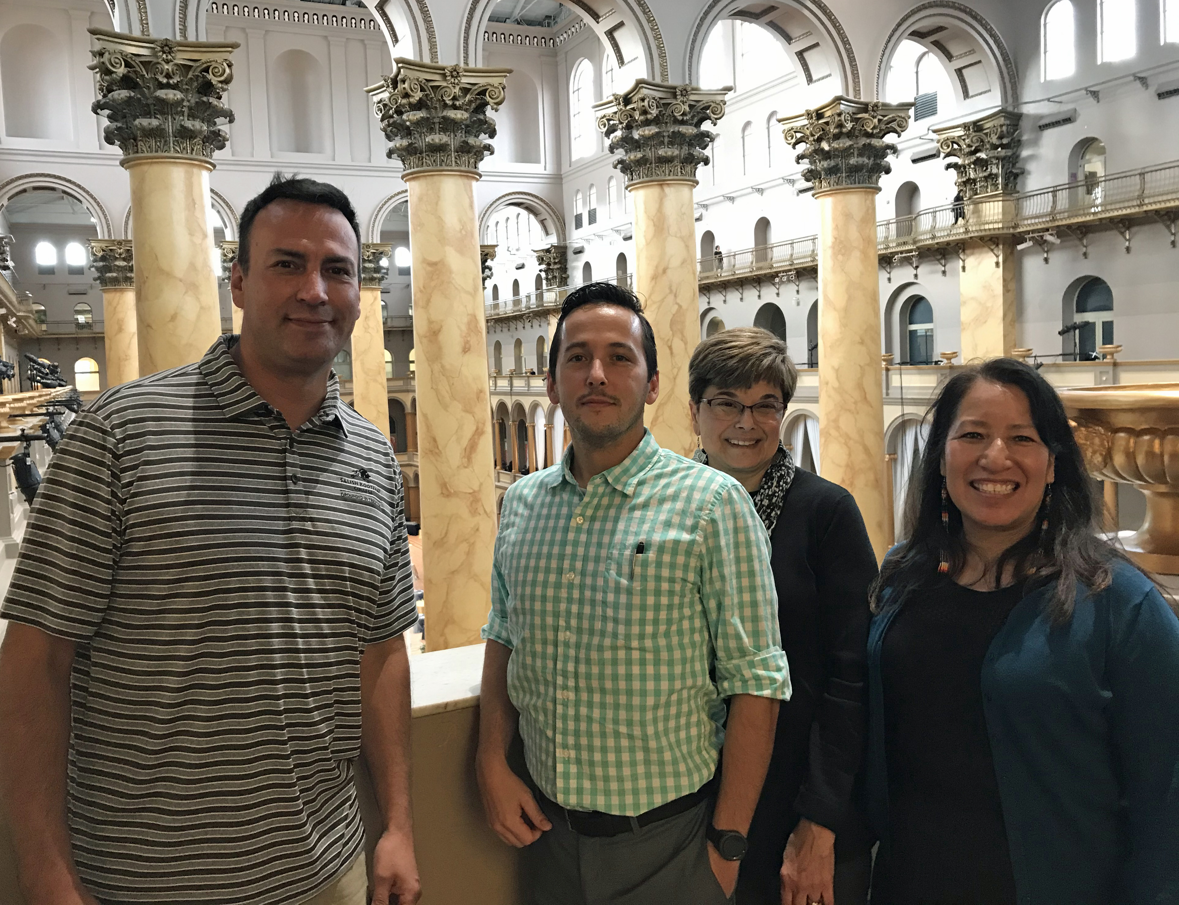 Dean Nicolai with ACHP's Ira Matt, Valerie Hauser, and ACHP Expert Member Dorothy Lippert