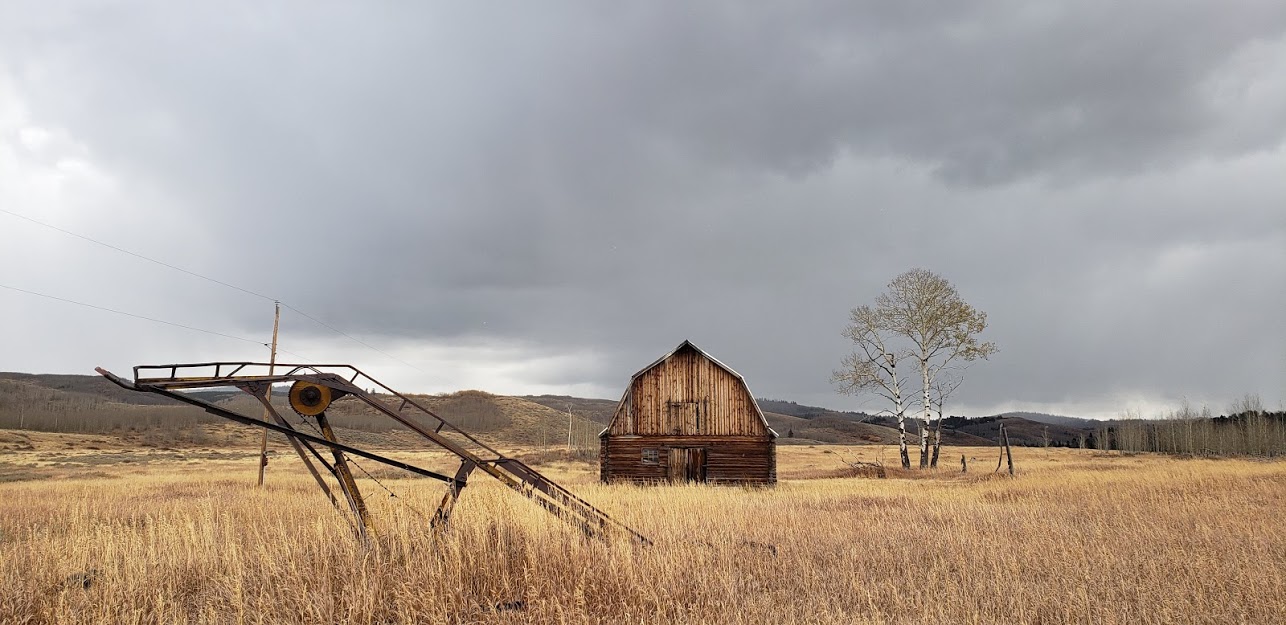 Photo of Hunter Hereford Ranch, Grand Teton National Park, WY. (Photo by Anne Marie McKinney)