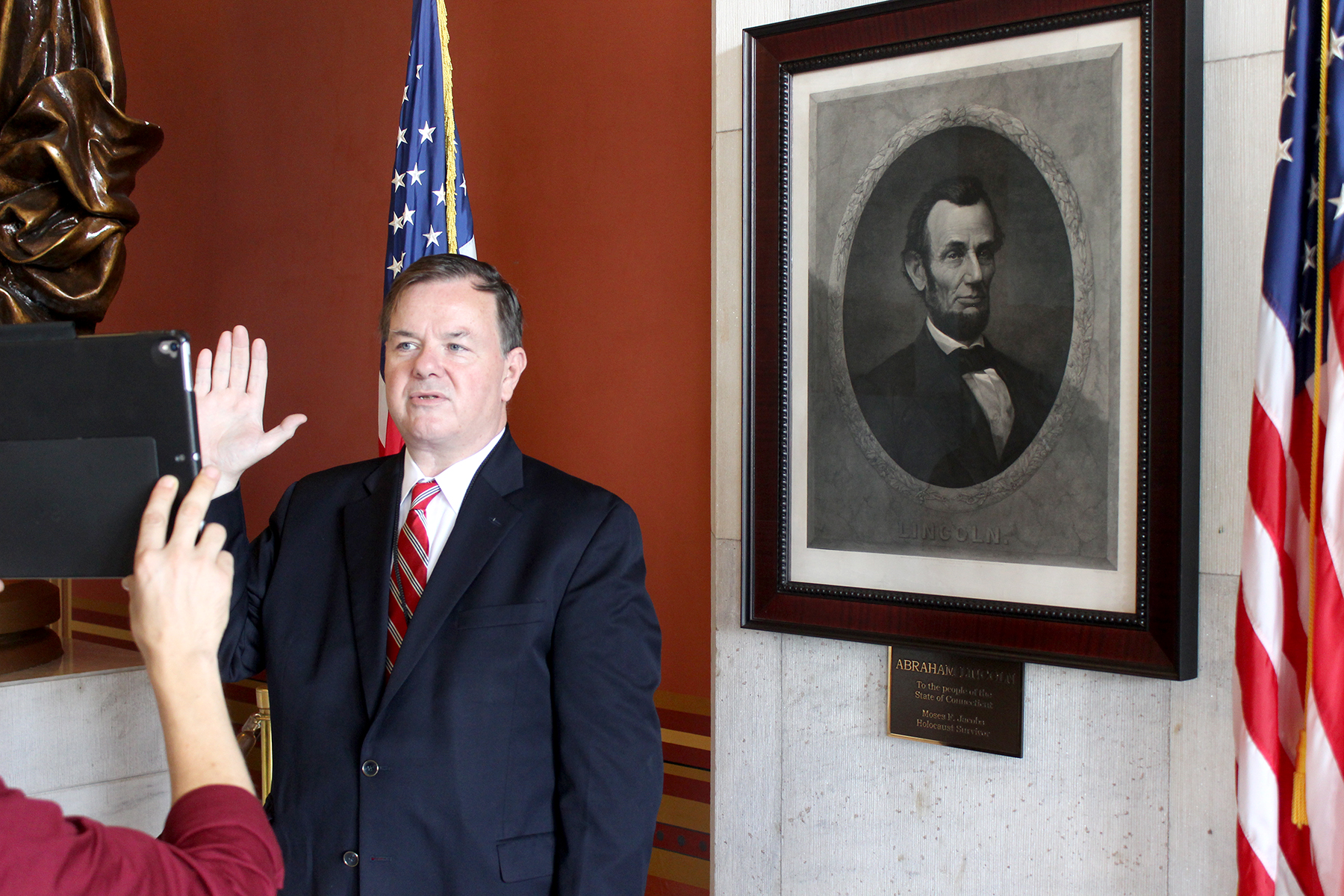 John Frey Taking Oath of Office