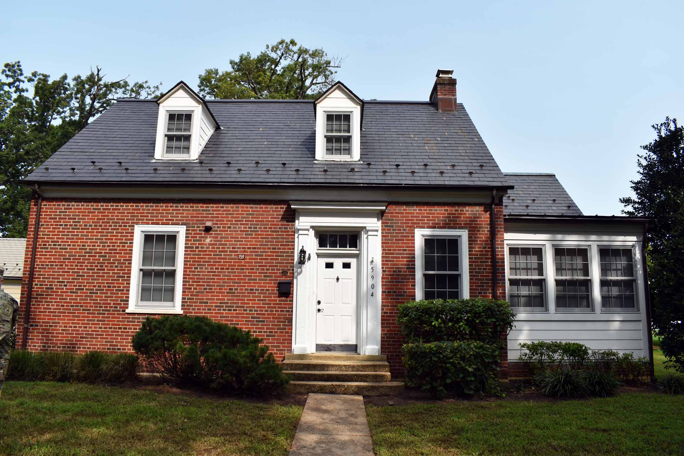 An Inter-War Era home on Fort Belvoir, Virginia