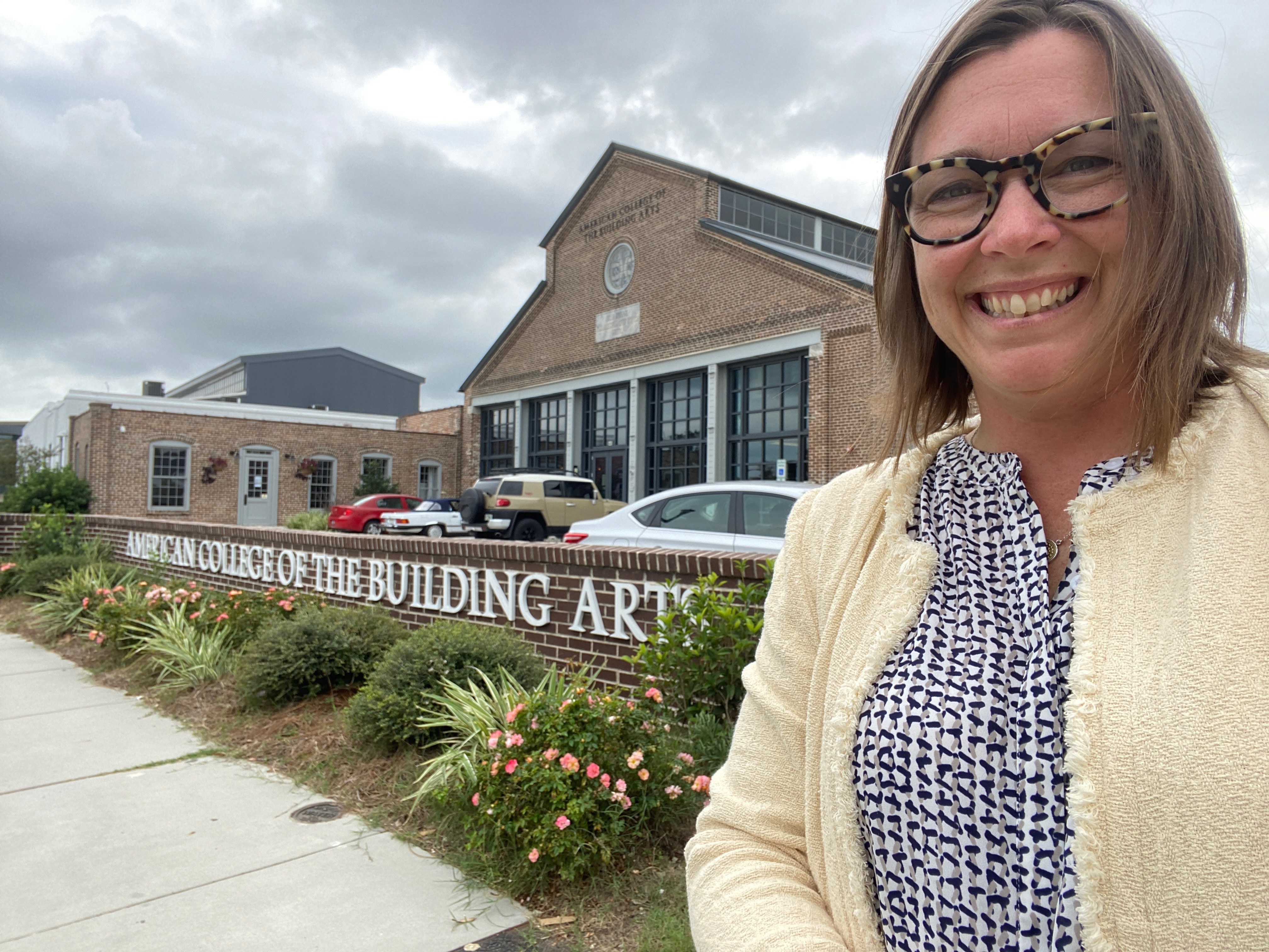 Chairman Aimee Jorjani visited the American College of the Building Arts in Charleston, SC today, a four-year trades training school.