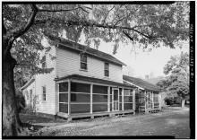 First Sergeant's Quarters, Fort Myer, VA, Courtesy of the Library of Congress