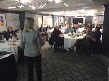 OFAP Assistant Director Blythe Semmer Teaching a Classroom Course