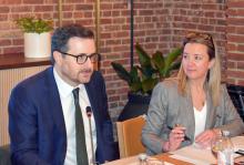 Vice Chairman Travis Voyles and ACHP General Counsel Kelly Fanizzo