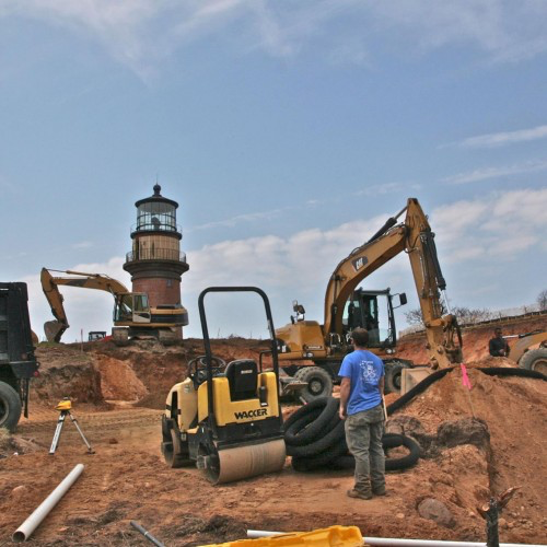 Construction worksite