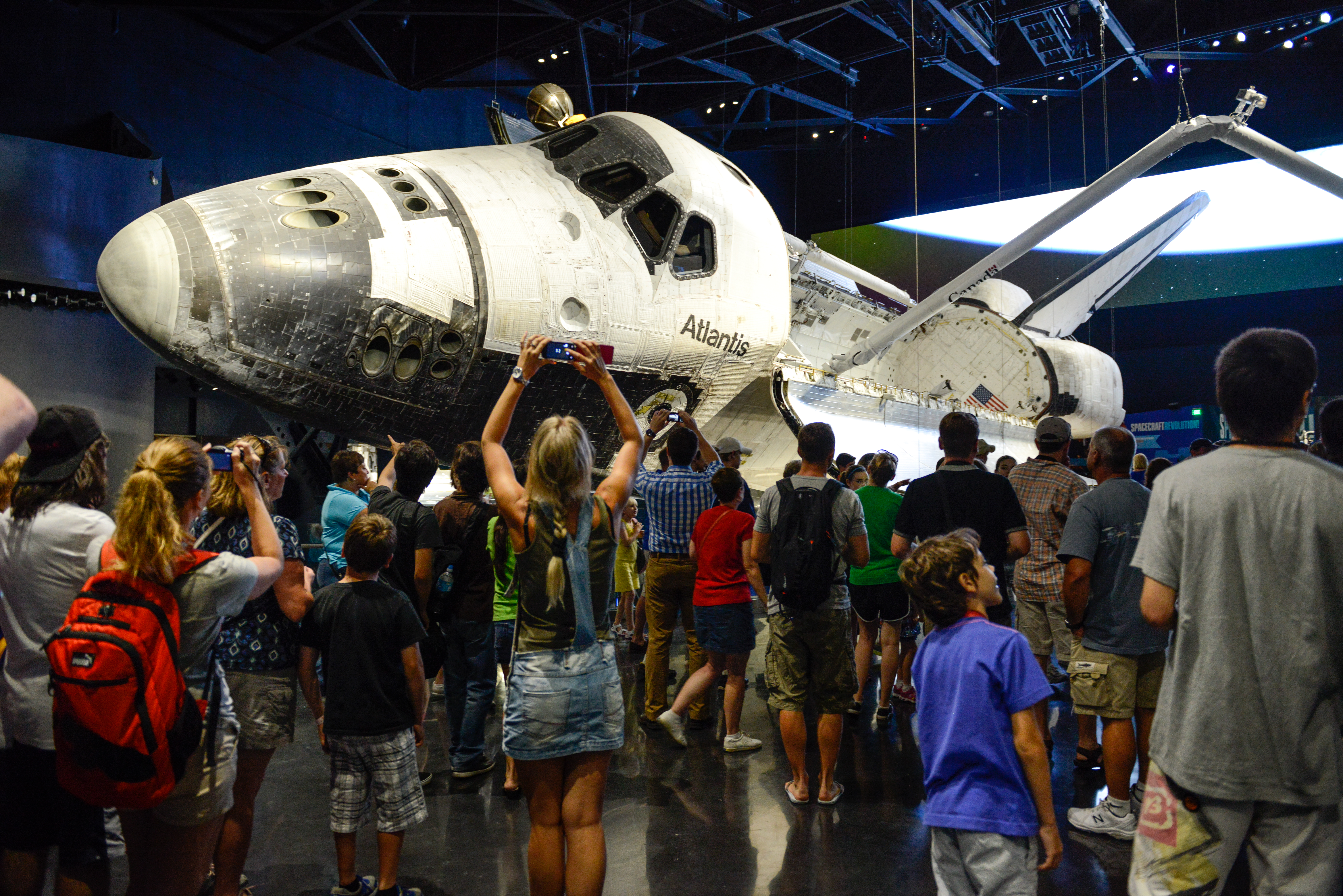 Atlantis at the Kennedy Space Center