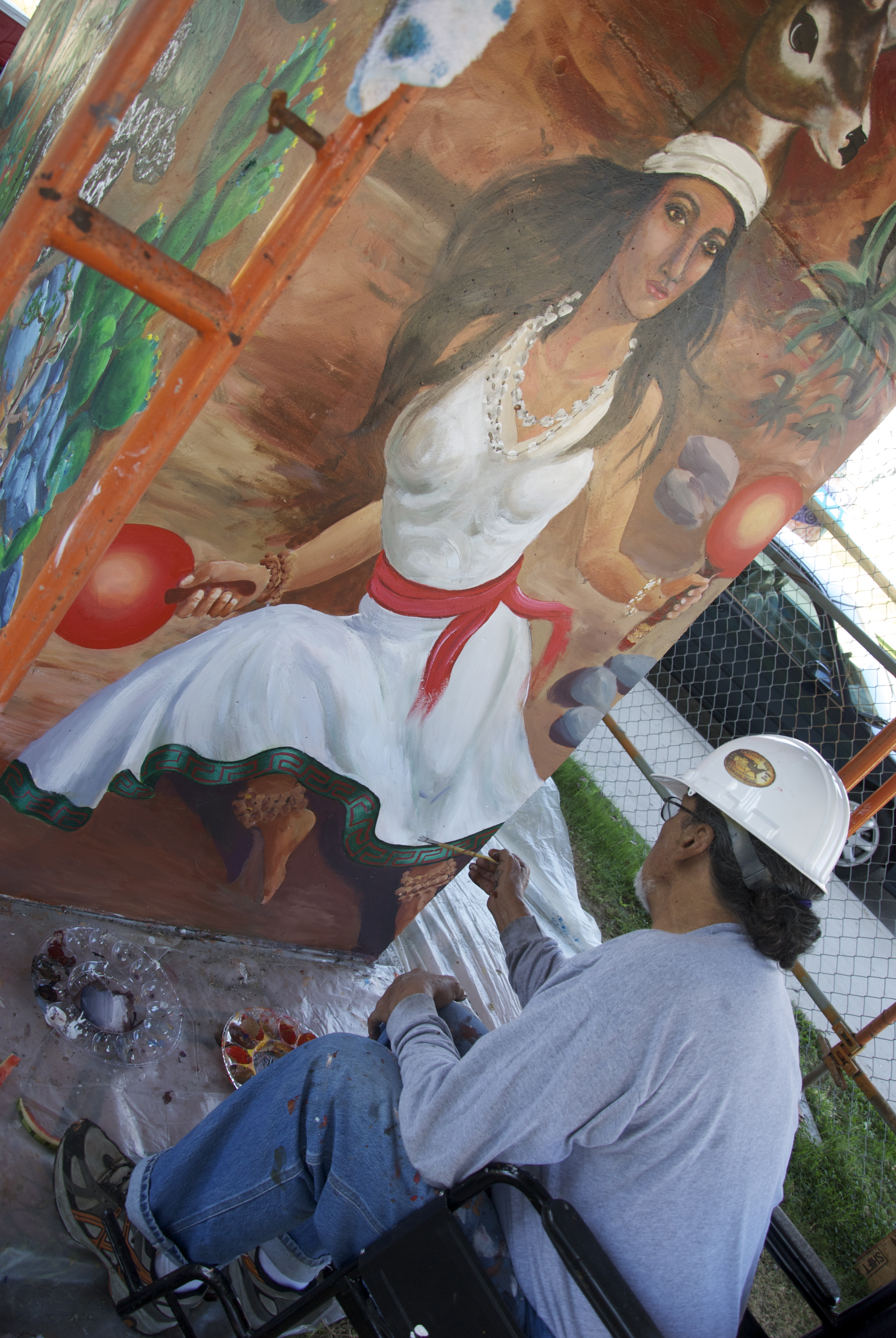 Mural painting