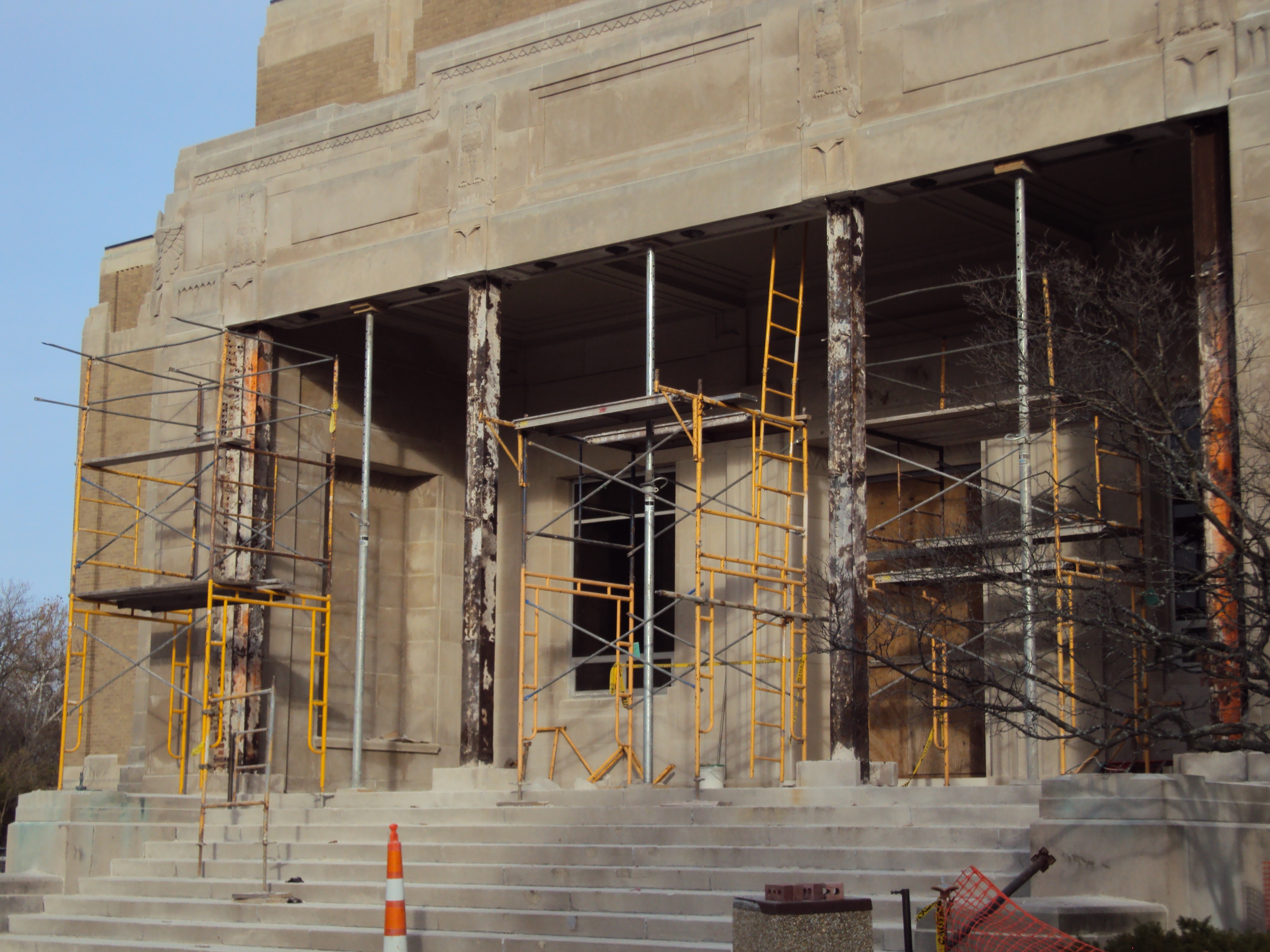 west side columns