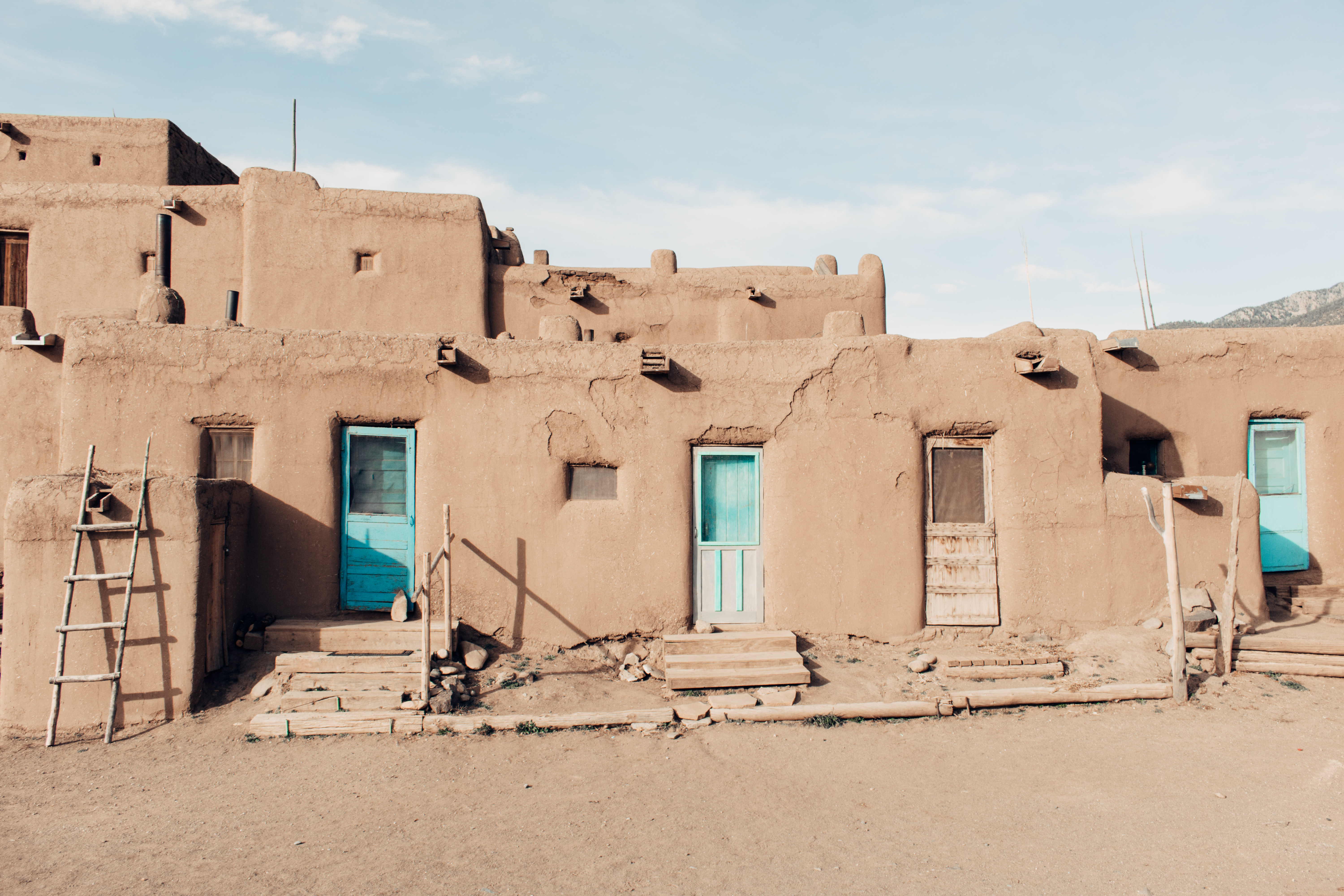 Taos Pueblo closeup