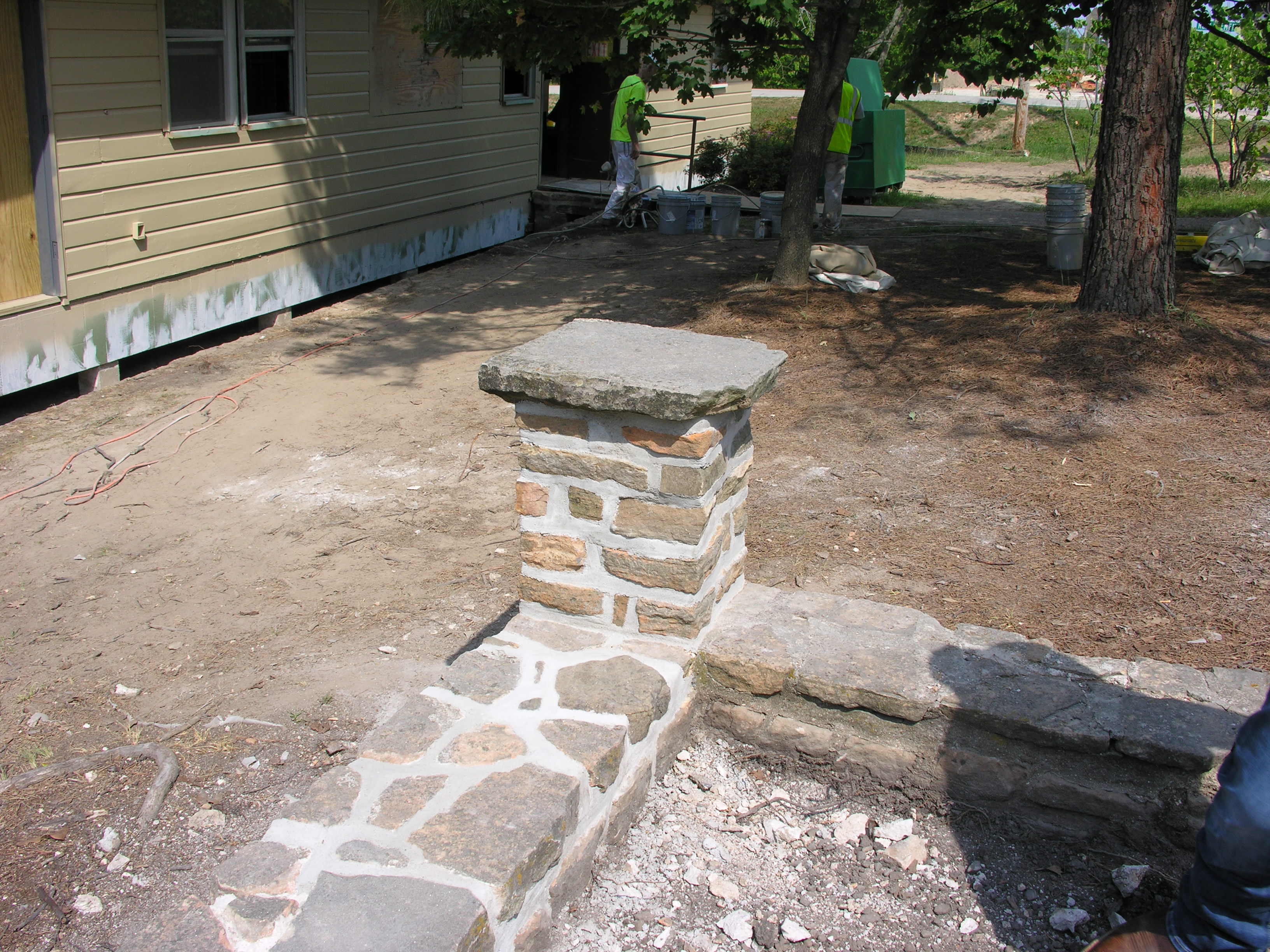 POW stonework