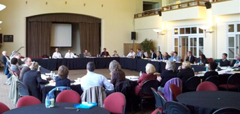 Consultation meeting for the Presidio Trust, San Francisco, California. Photo taken by ACHP staff.